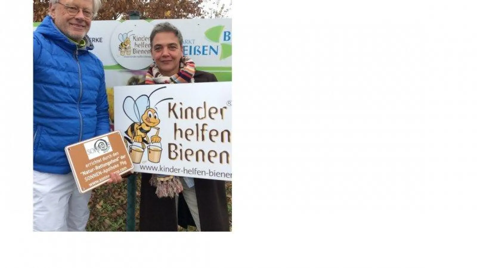 Wolfgang Kuhn und Projektleiterin Judith N. Scheuring. (Foto: Kuhn)