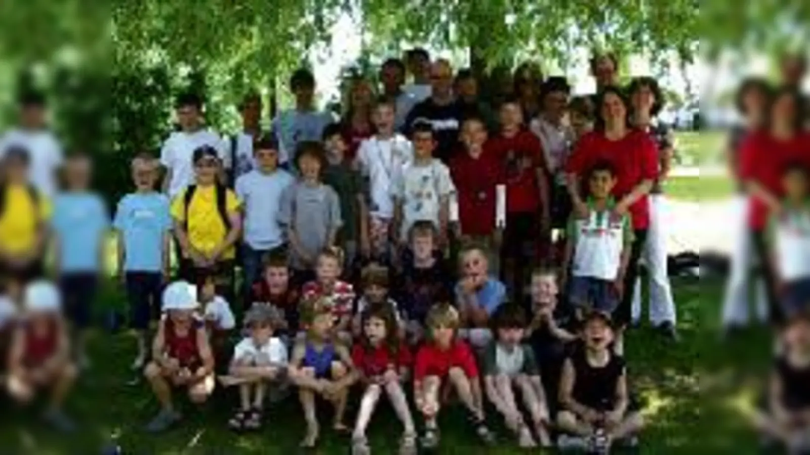 Unterföhringer Turner erfolgreich bei Kinderturnolympiade in Neumarkt.	  (Fotos: Verein)