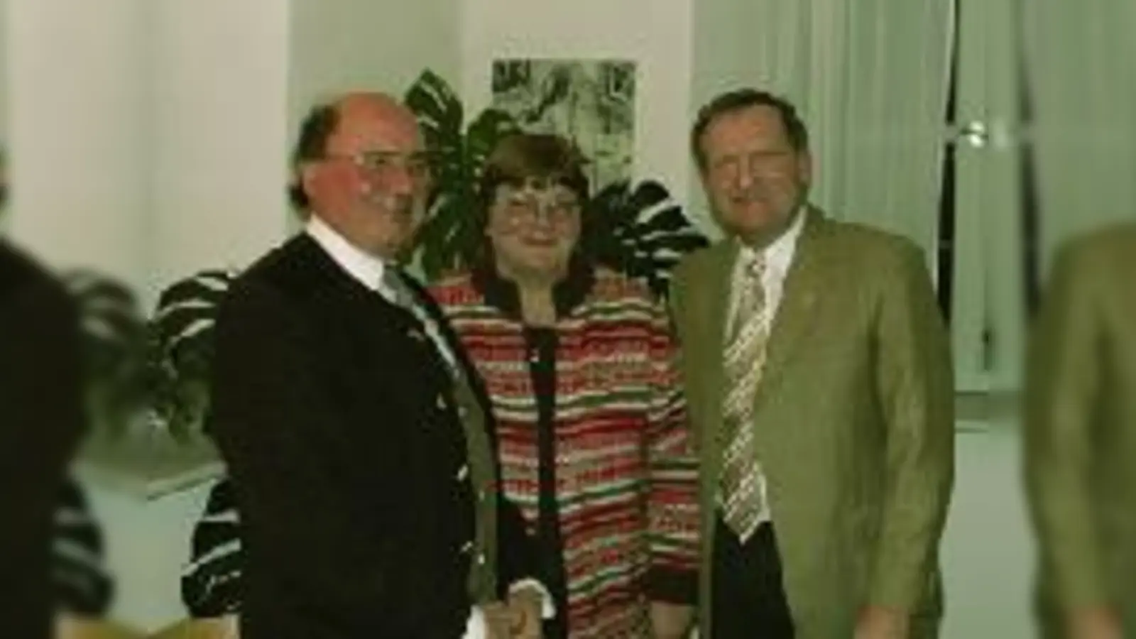 (v.l.n.r.) Kirchenpfleger Franz Laumbacher, Schriftführerin Aloisia Deffner und Kirchenverwaltungsvorstand Diakon Marek Lange.	 (Foto: Dr. Josef Ostermeier)