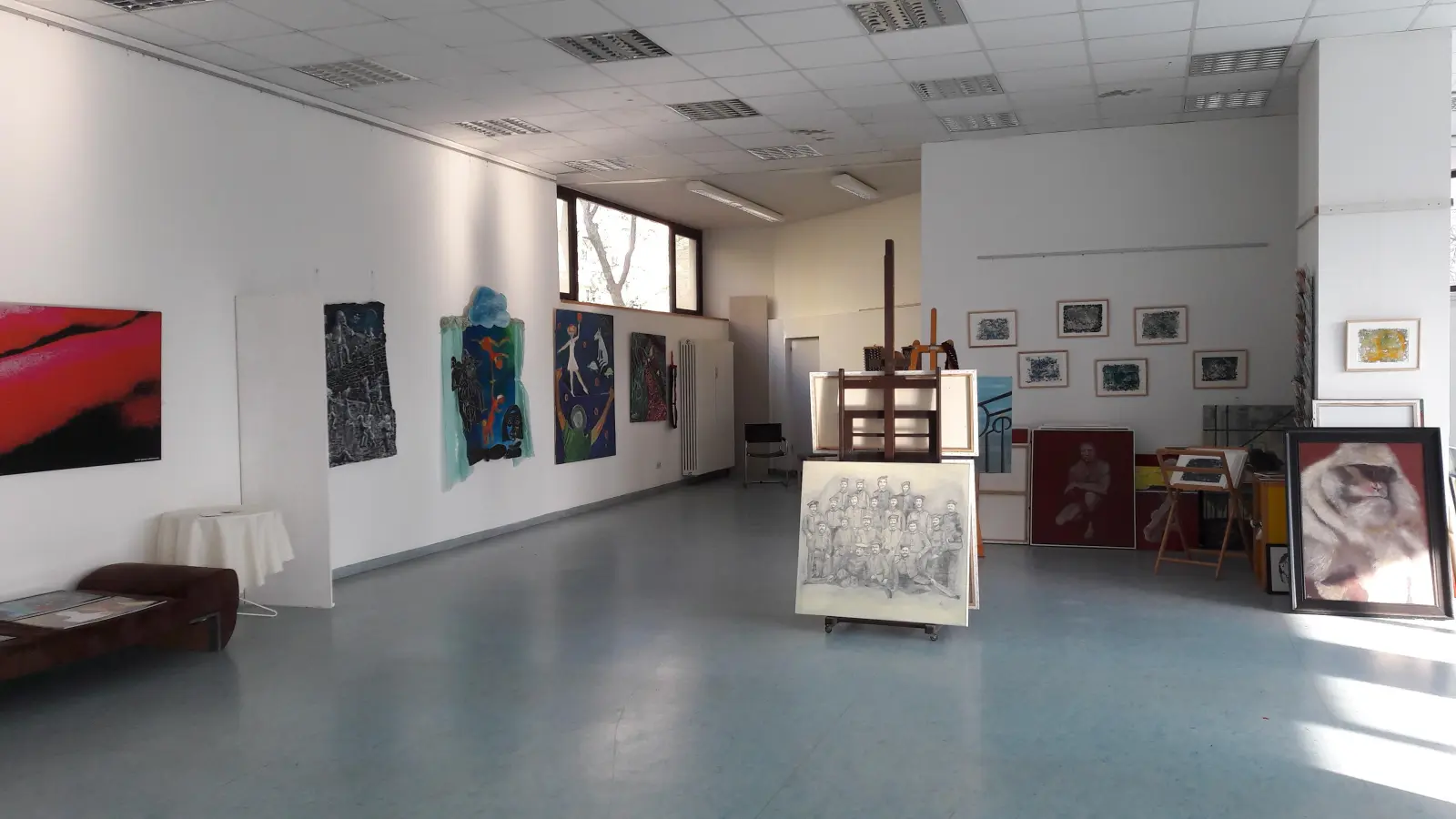 Das "ART SPACE" im Kunsttreff Quiddezentrum ist Samstags von 15 bis 19 Uhr. (Foto: VA)