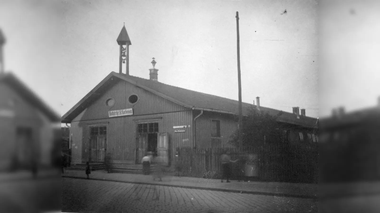 Von 1911 bis 1925 diente die Baracke in der Thalkirchner Straße als Notkirche. (Foto: St. Korbinian)