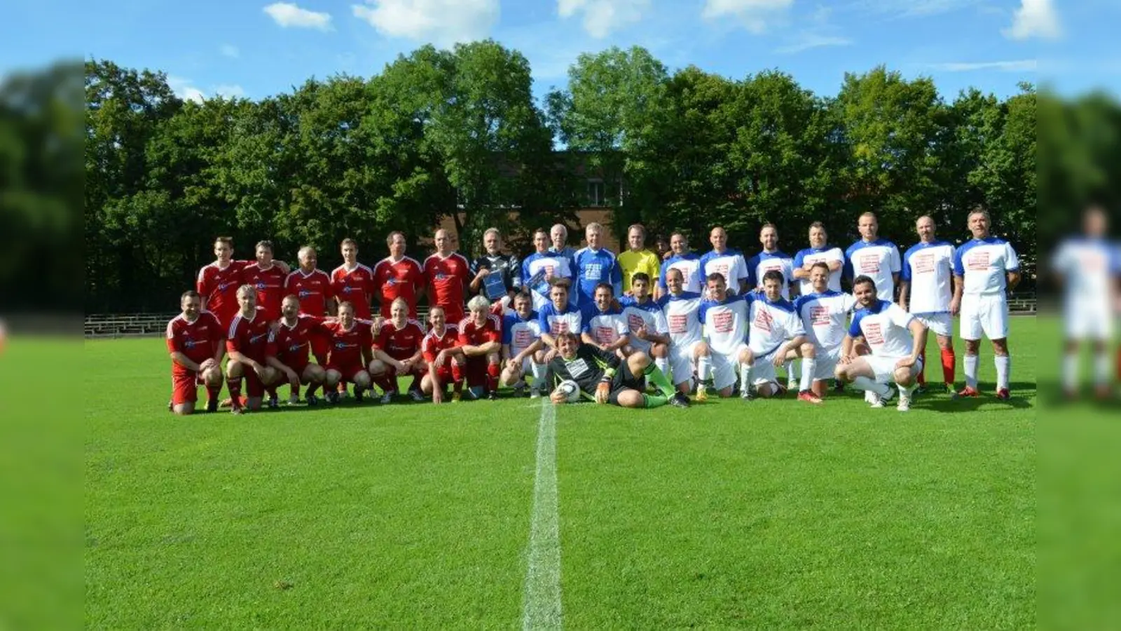 FC Sternstunden und das Integrationsteam des BFV spielten für einen guten Zweck. (Foto: E.S.)