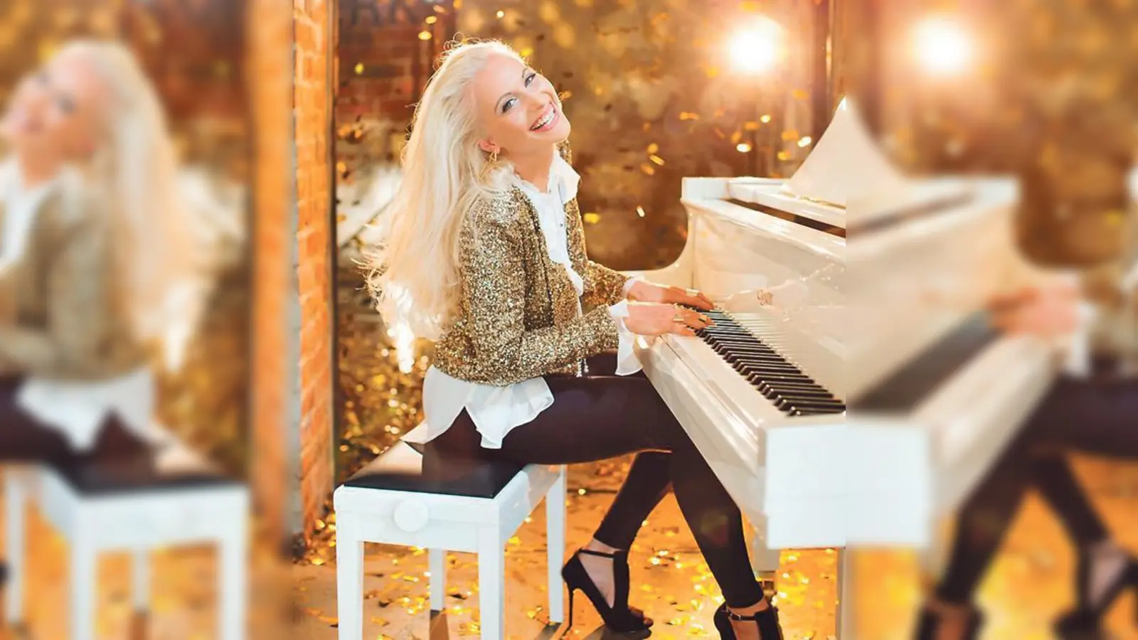 Auch David Garrett baut auf ihre Künste: Die Münchner Pianistin Valentina Babor. 	 (Foto: bavariaklassik)