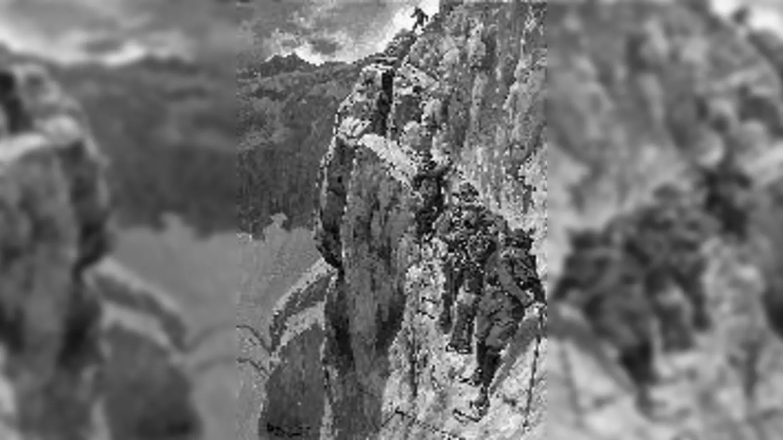 Als Wandern noch Abenteuer war: Zugspitze 1900.	 (Foto: Museum)