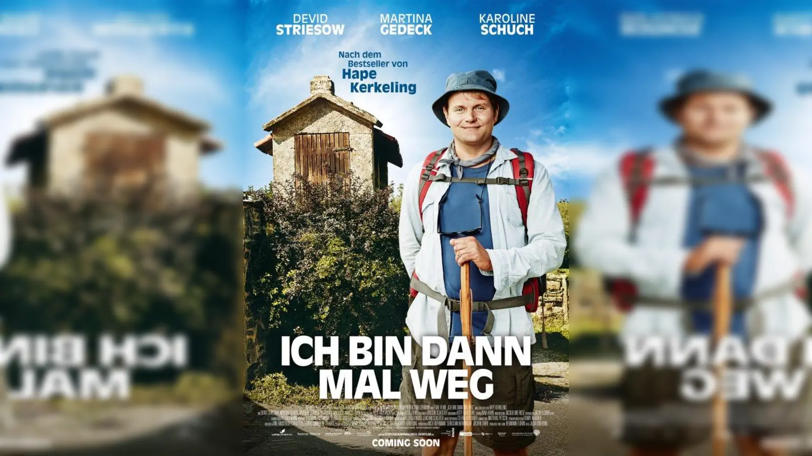 Hape Kerkeling hat es am eigenen Leibe erfahren: Der Jakobsweg kann zur Herausforderung werden. (Foto: Filmplakat)