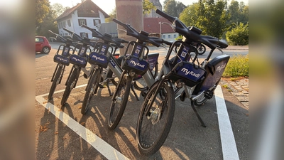 Mehr Standorte - mehr Auswahl - das bietet jetzt das neue Bikesharing-Modell. (Foto: Gemeinde Holzkirchen)