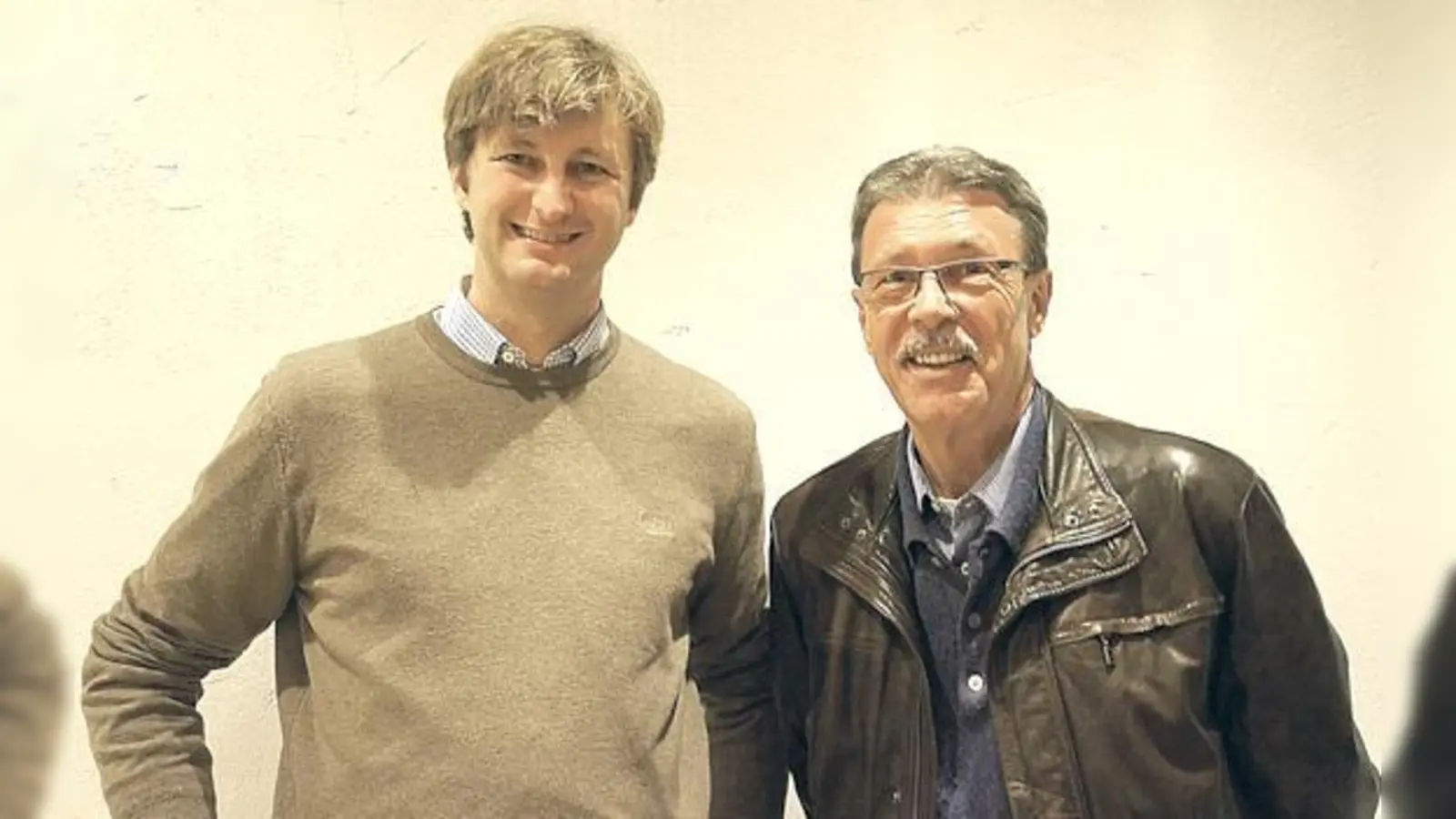 Martin Okrslar von der Maro Genossenschaft und Jürgen Hoerner von der Alzheimergesellschaft (v. l.) freuen sich auf die neue Herausforderung. 	 (Foto: hw)