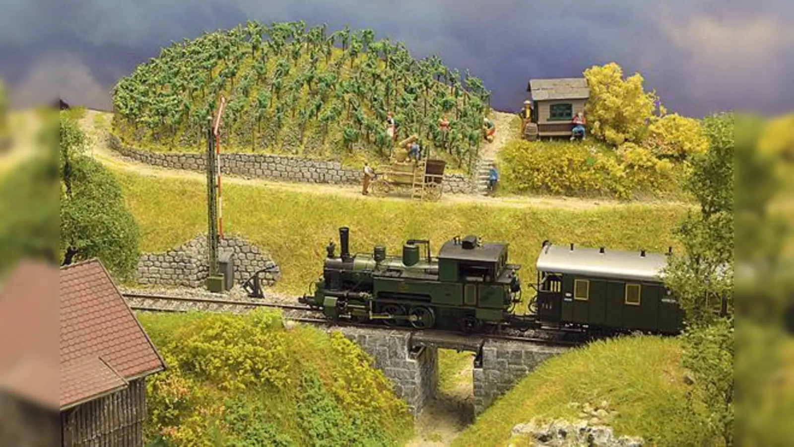 In der Poinger Dreifachturnhalle werden verschiedene  Modellbahnanlagen zu sehen sein.	 (Foto: privat)