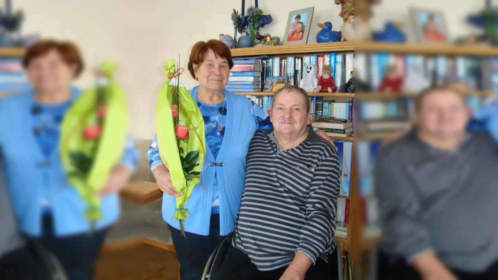 Der wichtigste Tag im Jahr war für Heidemarie und Albert Bittl aus Germering ihre Goldene Hochzeit. (Foto: pst)