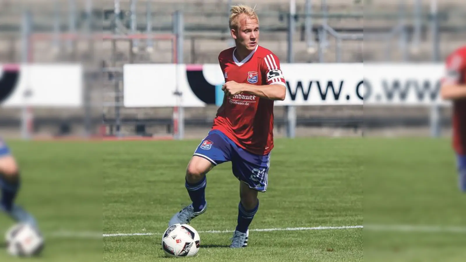 Gegen den Karlsruher SC wieder einmal bester Hachinger: Spielmacher Sascha Bigalke.	 (Foto: Christian Riedel)