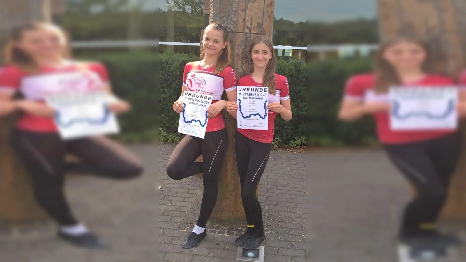 Stefanie Tausch (links) und Lisa Mahr vom RSV Pullach. (Foto: RSV)