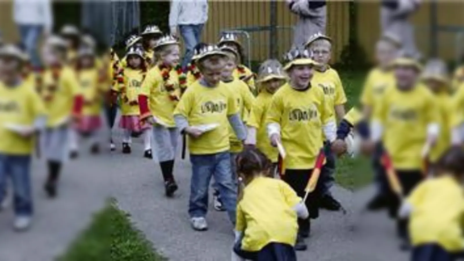 Gute Stimmung in der Kindertagesstätte: Der neue Erziehungsplan wird in Eching bereits umgesetzt  die Kinder sind mit Begeisterung dabei.	  (Foto: VA)