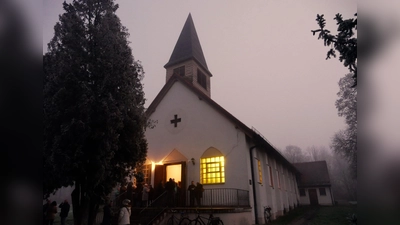 Die Kirche im Fliegerhorst. Ihre Zukunft ist ungewiss.  (Foto: Sippele)