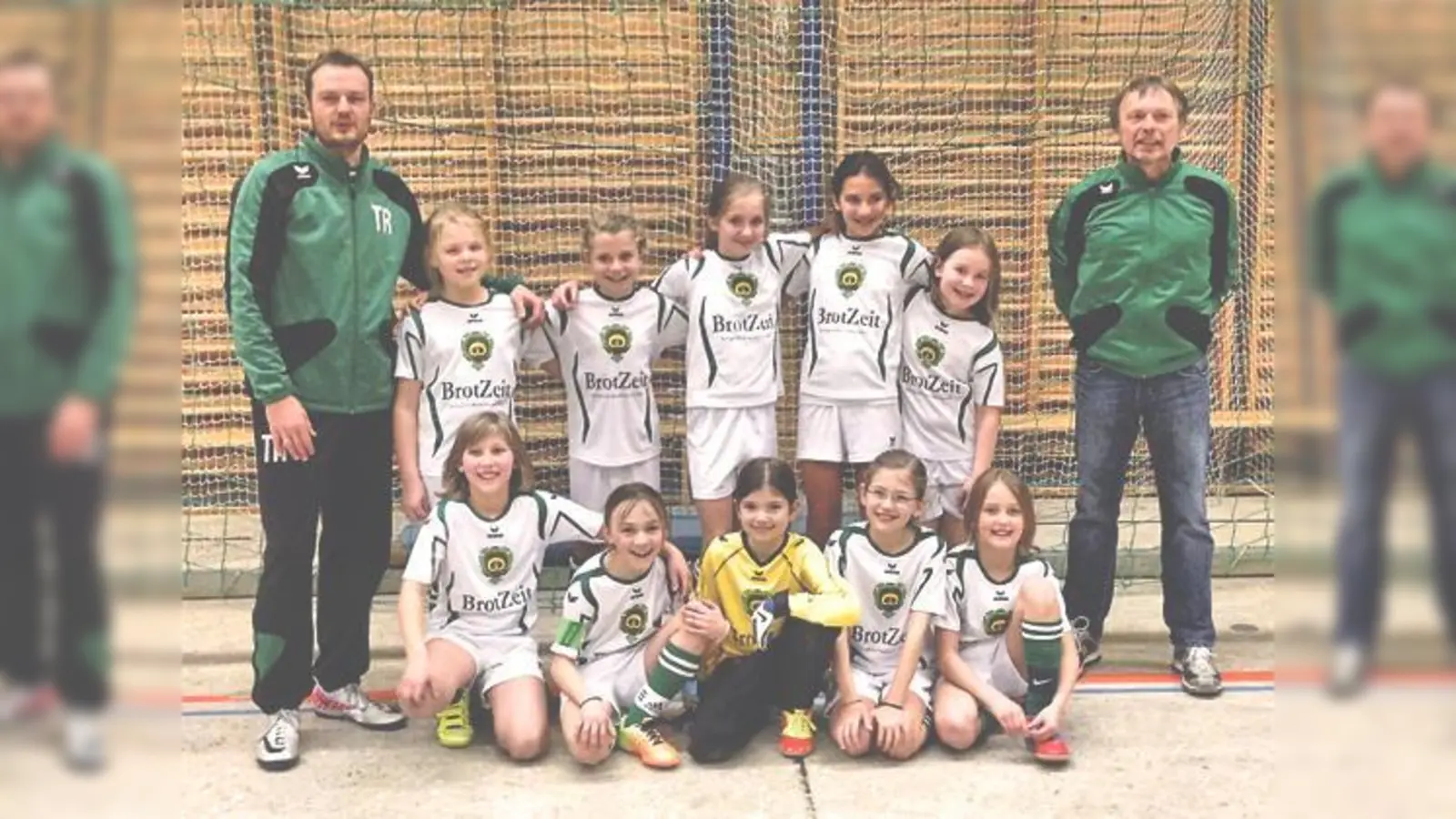 Die Juniorinnen des TSV erkämpften sich nach anfänglichen Schwierigkeiten den Sieg beim Hallenturnier.	 (Foto: Verein)