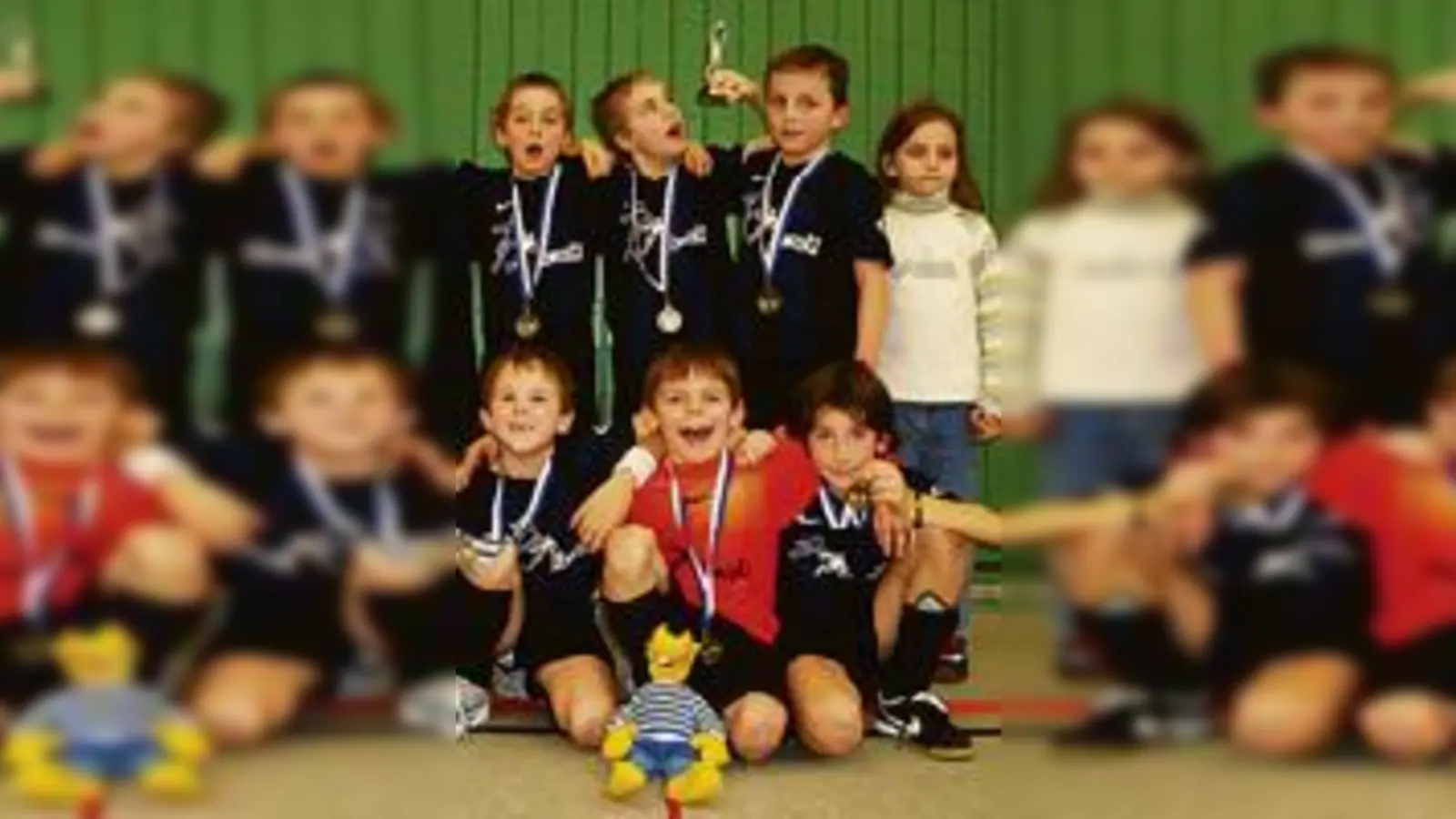 Die wackeren Helden der FT Gern nach der Siegerehrung.	 (Foto: Privat)