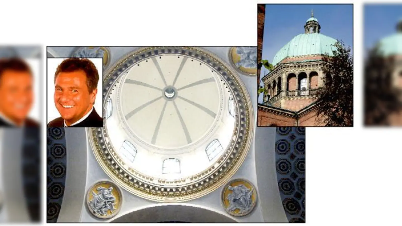 Dekan Theil sammelt für die Sanierung von Sankt Ursula fleißig Spenden, auch mithilfe von Promis. Als nächstes ist die Kuppel dran.	 (Fotos: scy/privat)