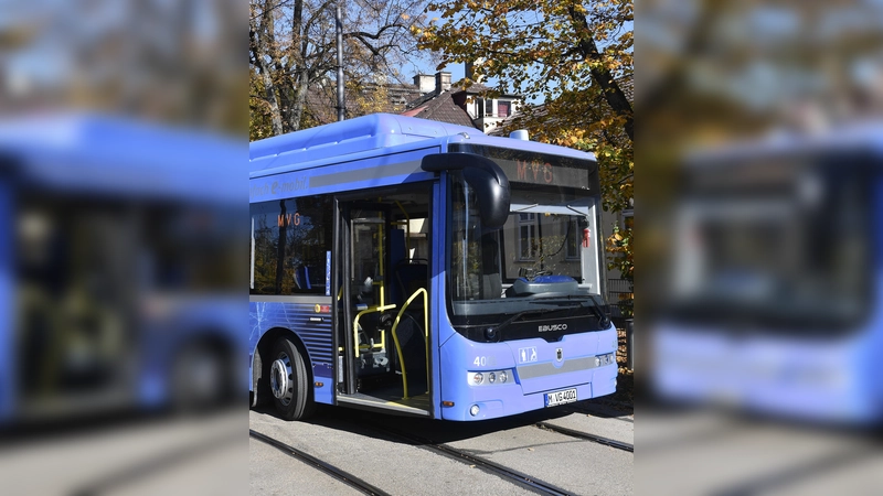 Langfristig sollen die Dieselbusse in München komplett durch elektrisch angetriebene Fahrzeuge wie der EBUSCO ersetzt werden. (Foto: SWM/MVG)