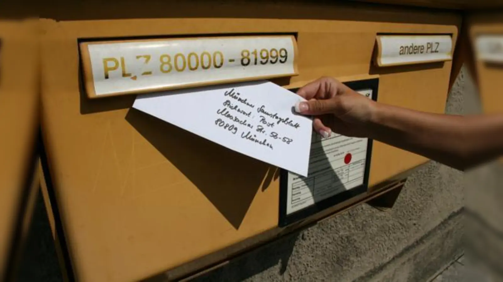 Stress mit der Post? Dann schreiben Sie uns, wenn Sie möchten, per Post. Bestimmt schneller gehts per E-Mail.	 (Foto: cr)