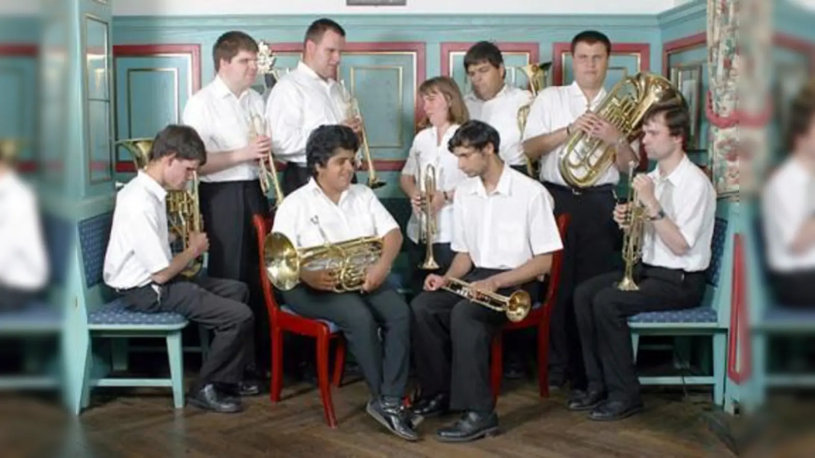 Die blinden Musiker.