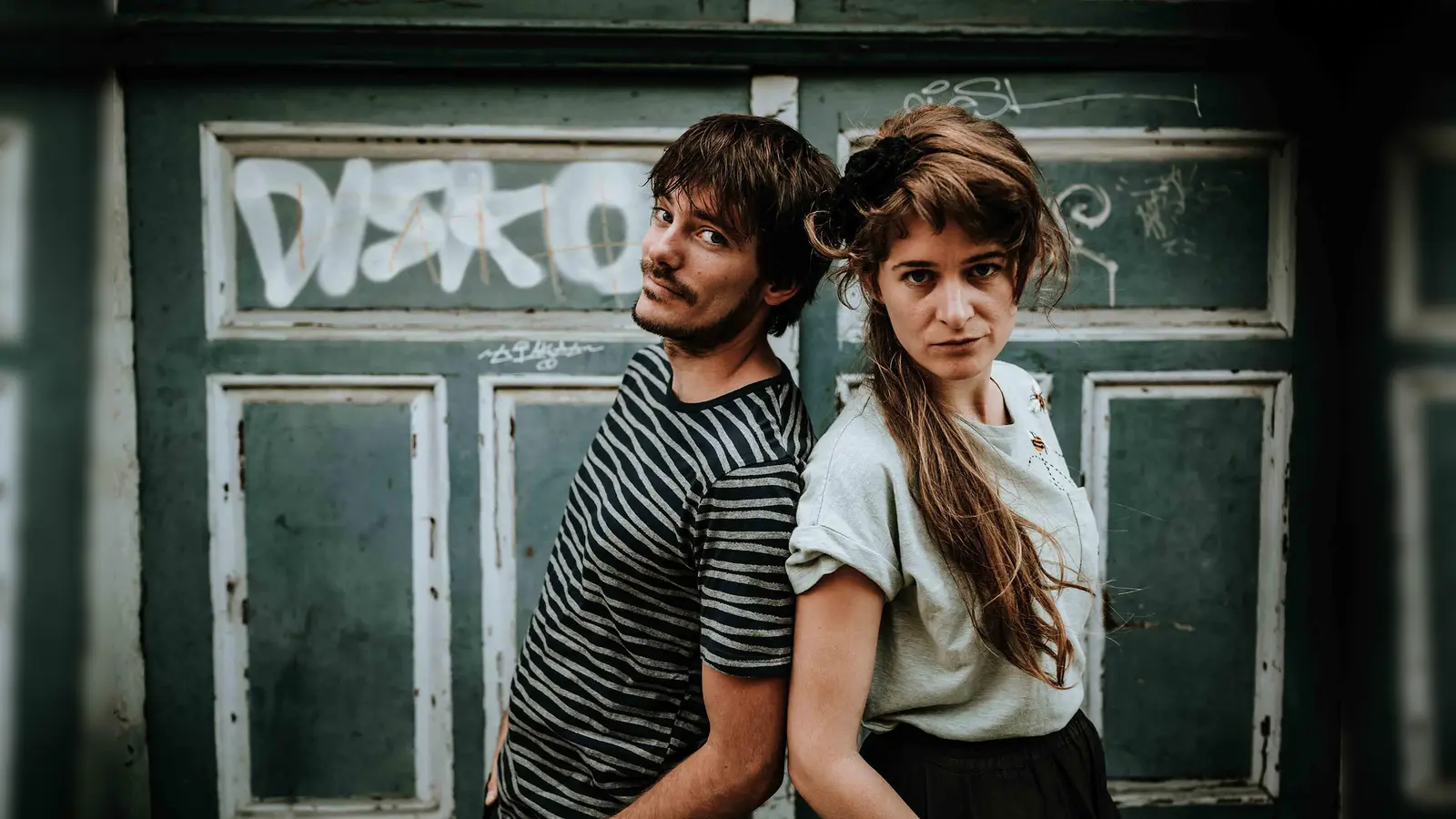 Lucie Mackert und Peter Fischer bilden das Zwei-Personen-Orchester "Mackefisch". (Foto: Max Saufler)