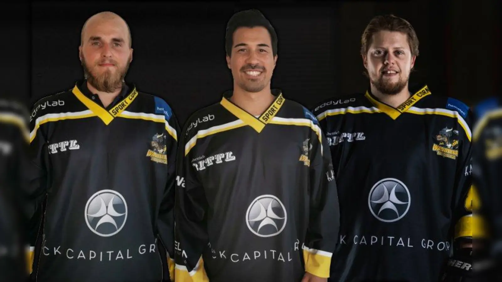 Mit Christian Czaika, Benedikt Aigner und Daniel Simm ist der Kader der Wanderers für die kommende Saison nun komplett. (Foto: Wanderers Germering)