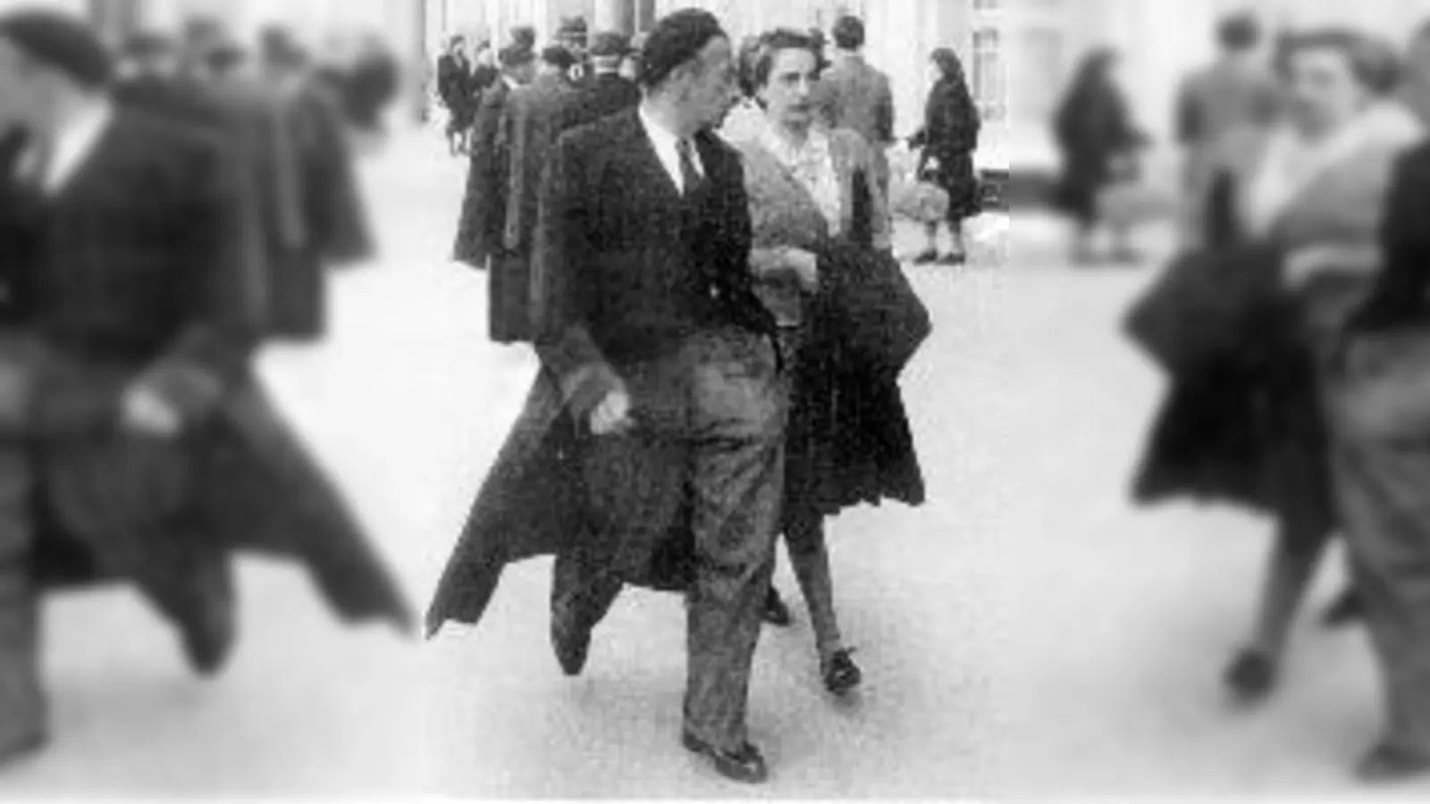 Lisa und Hans Fittko in Marseille.  (Foto: C. Stodolsky)