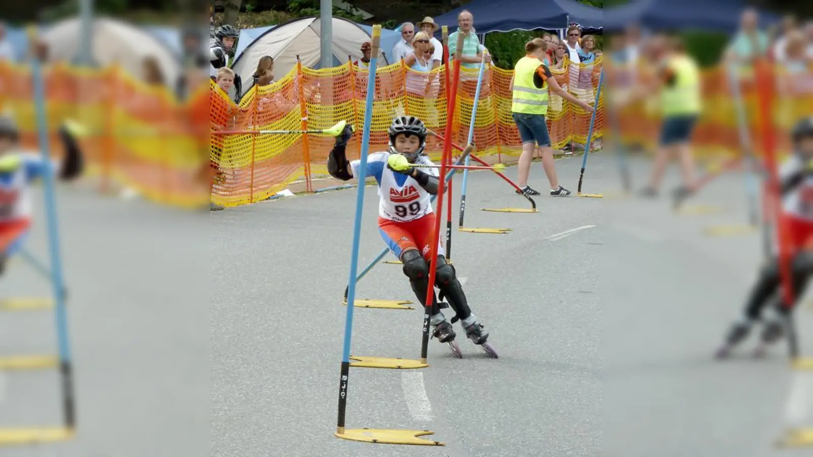 Der Inline Slalom Cup findet am 17. Juni in Moosach statt. Er zählt zum Bayernliga-Pokal.	 (Foto: VA)