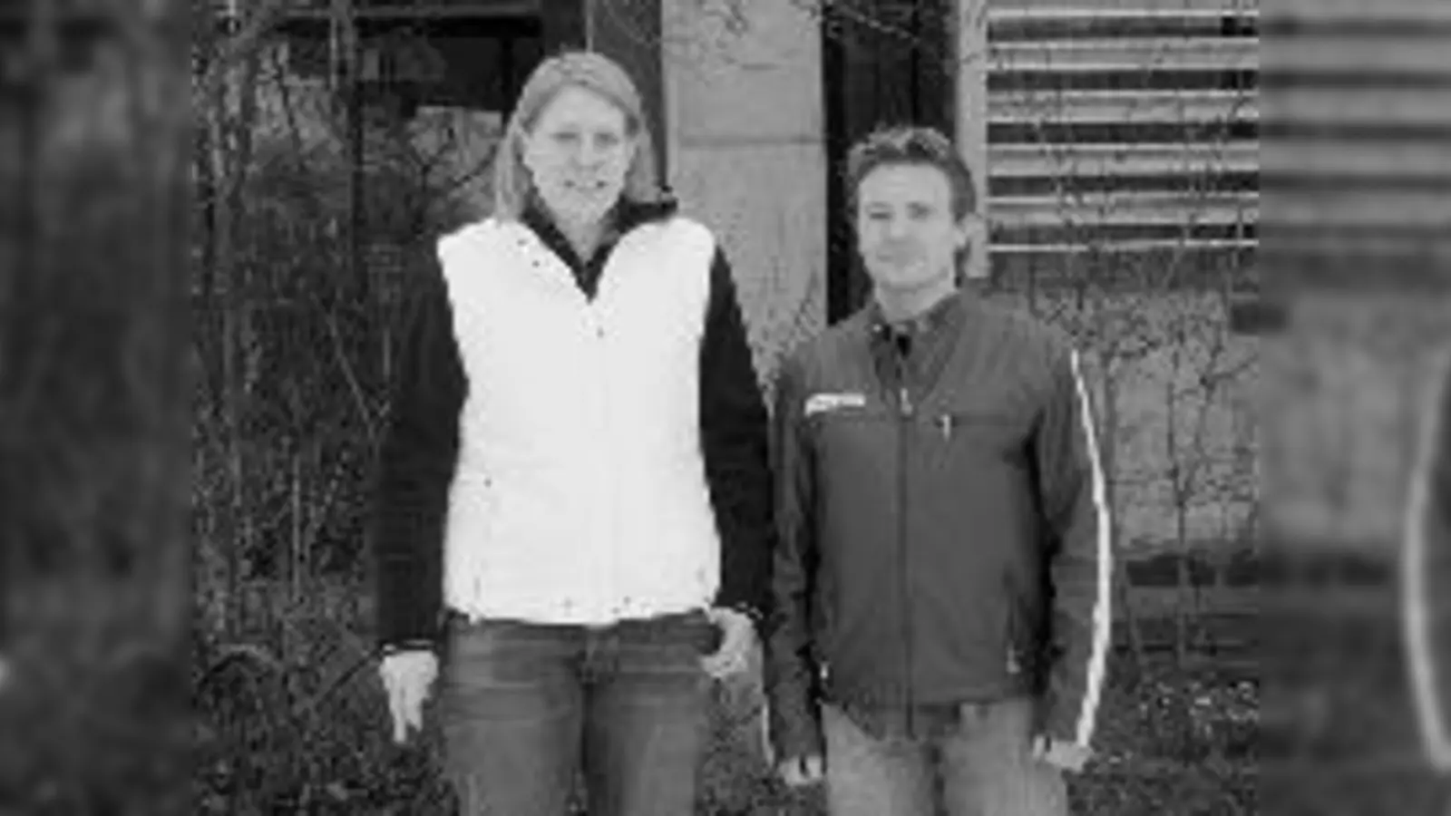 Mareike und Martin haben ehrgeizige  (Pläne.Foto: els)