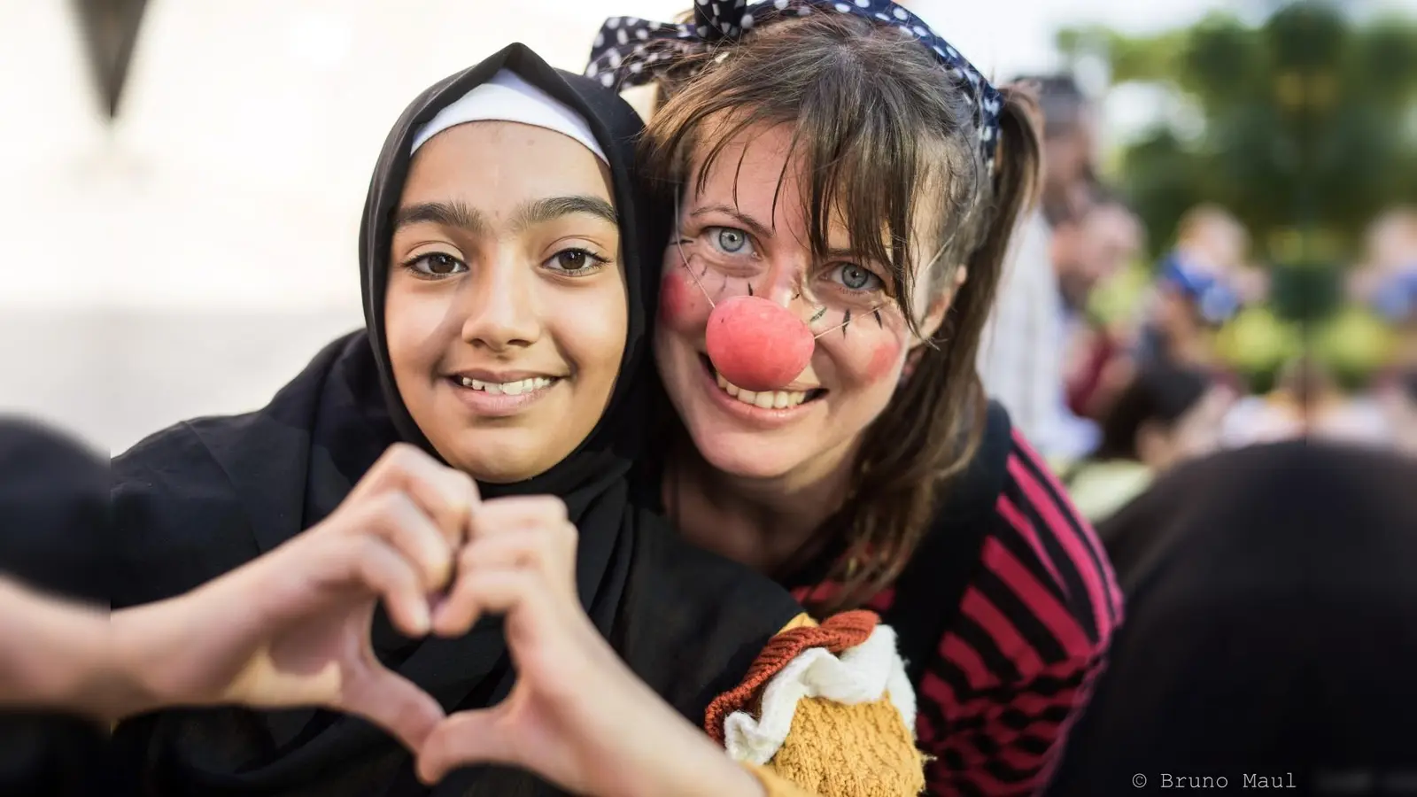Auch in den Libanon kam die „Karawane der Menschlichkeit”. Dieses Foto wurde in Beirut, der Hauptstadt, aufgenommen.  (Foto: Bruno Maul)