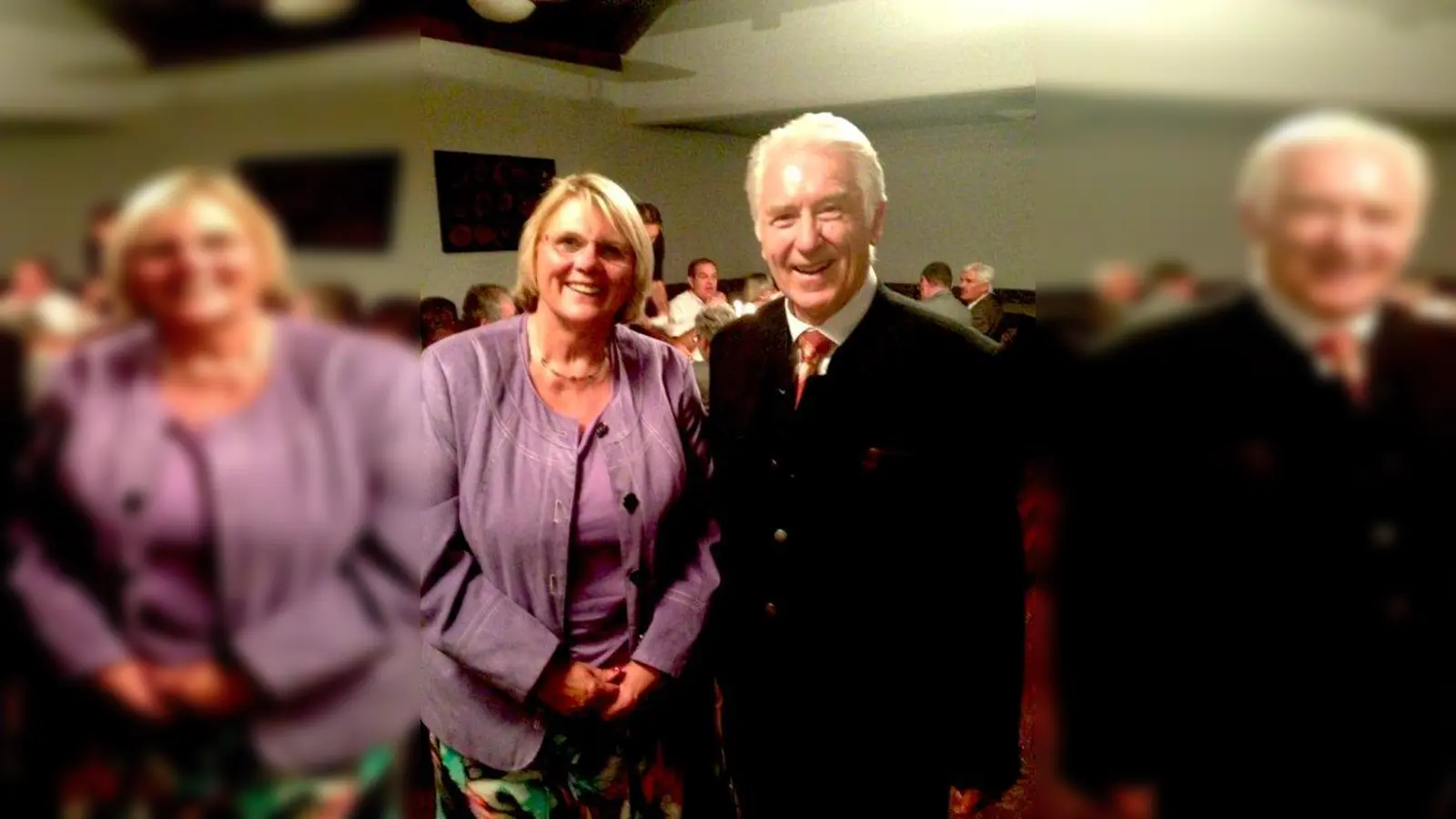 Hannelore Gabor und Manfred Solbrig.	 	 (Foto: Stadt Garching)