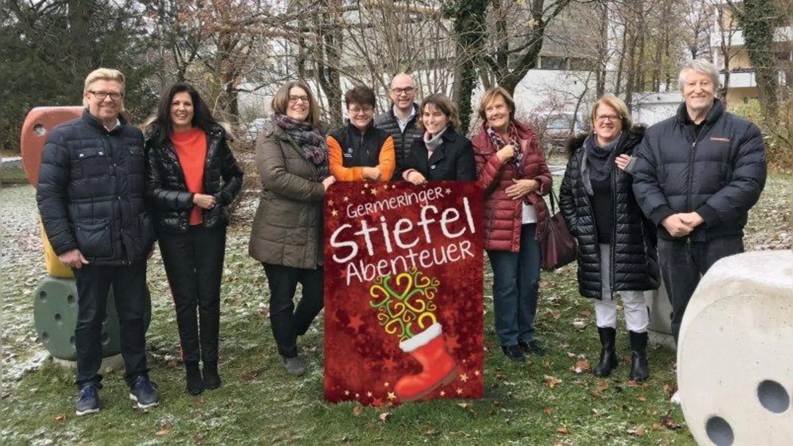 Der Nikolaus füllt heuer die Stiefel gemeinsam mit den Germeringer Lieblingsläden. (Foto: Germeringer Lieblingsläden)
