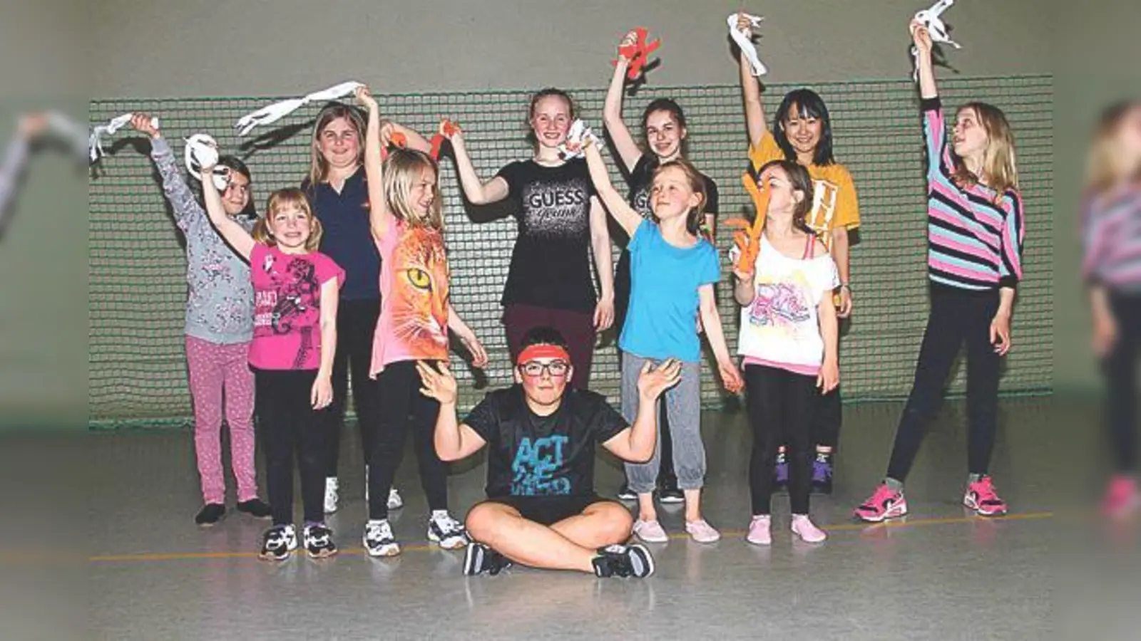 Sie freuen sich auf neue Mittänzer: Rock&#39;n&#39;Roll Kids der TSG, hier nach bestandener Schnürsenkel- prüfung.	 (Foto: VA)