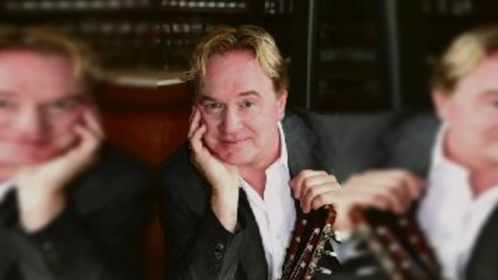 Singt wieder seine eigenen Lieder: Klaus Hoffmann, am Samstag, 31. Mai, in der Alten Kongresshalle.	 (Foto: VA)