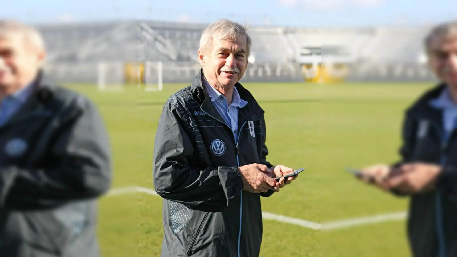 Im Dienst der Löwen: Erwin Schuhbauer.  (Foto: A. Wild)