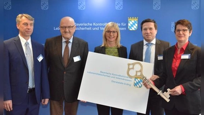 Lebensmittelkontrollbehörde in Oberding offiziell eingeweiht (Foto: red)