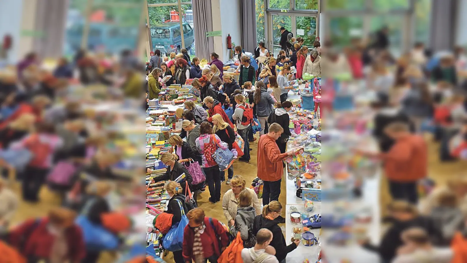 Verkaufsinteressenten sollten sich am Freitag bei der Basarleitung melden. 	 (Foto: VA)