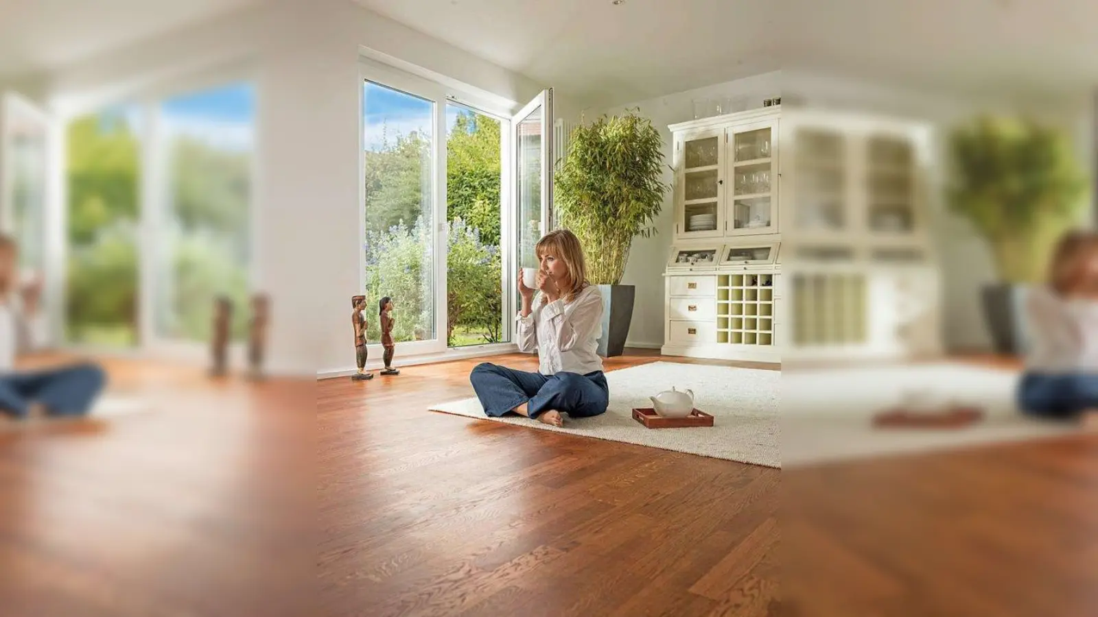 Robust und schön zugleich: Die besonderen Eigenschaften des Naturmaterials Holz machen jeden Parkettboden zu einem Blickfang. (Foto: djd/Parkettprofi)