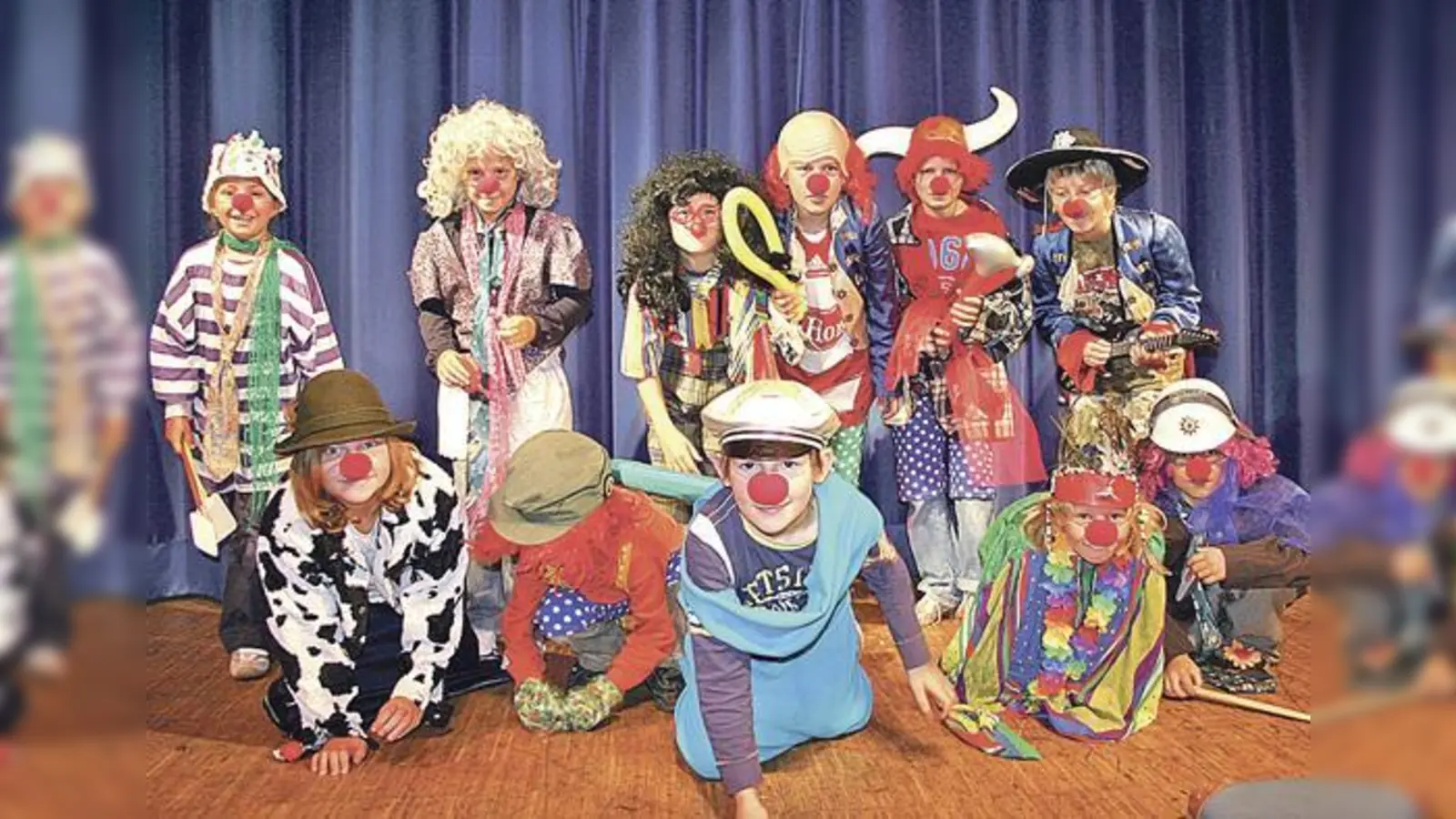 In den Ferien dürfen Kinder einmal selbst Artist oder Clown sein.  (Foto: Gemeinde)