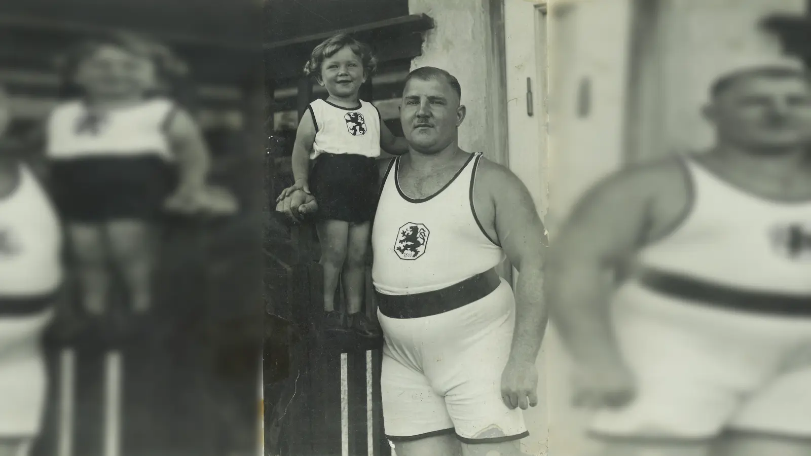 Josef Straßberger mit seiner Tochter Frieda. (Foto: VA)