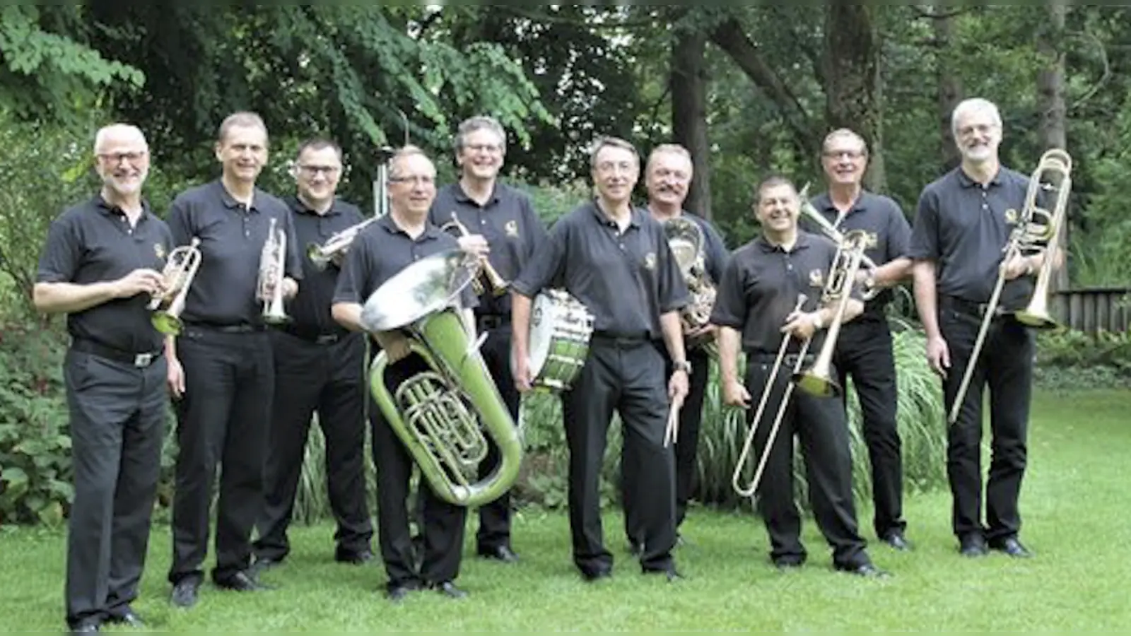 Das Blechbläserensemble Golden Brass spielt in der Stadtpfarrkirche St. Emmeram. (Foto: VA)