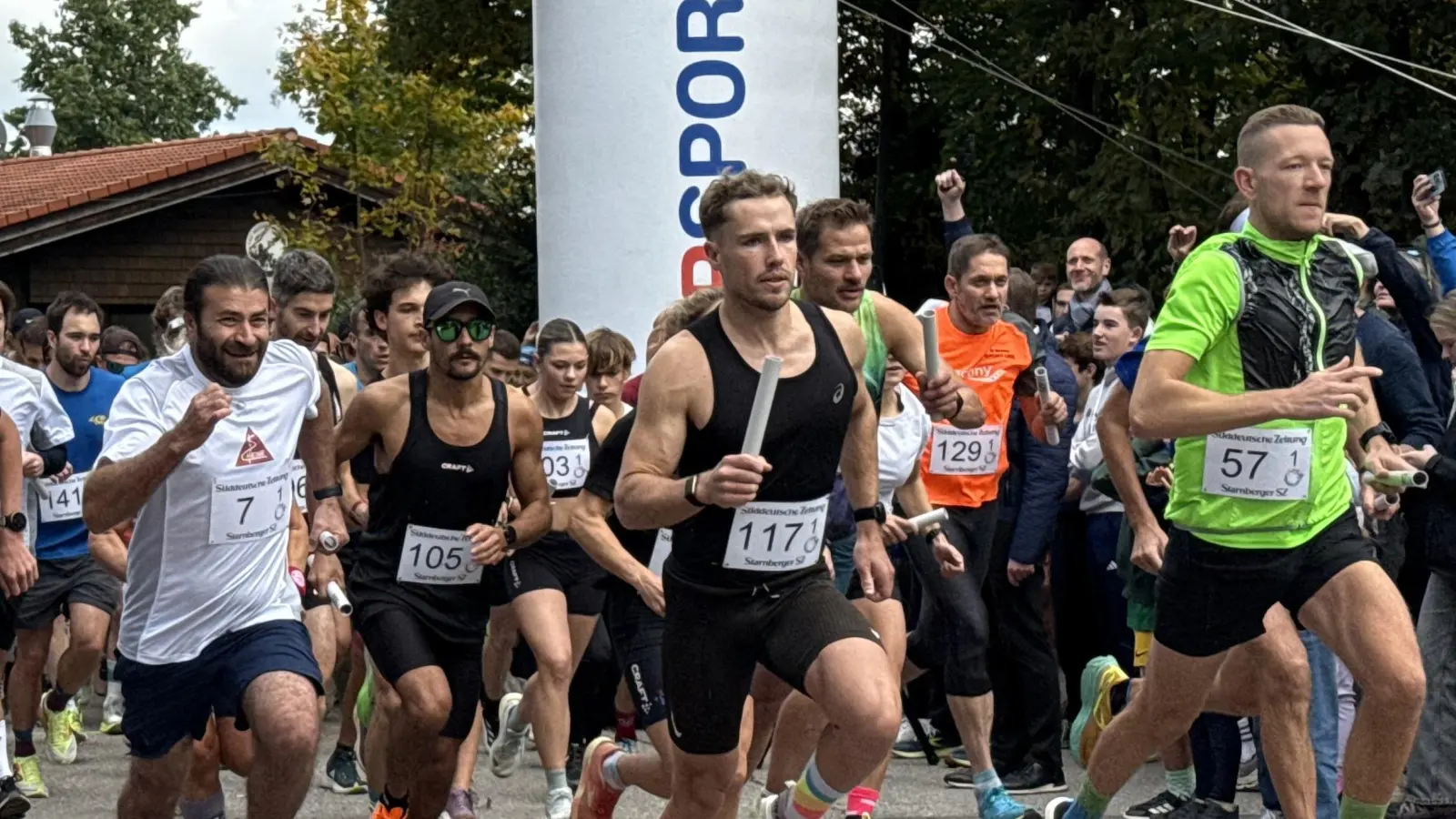 3, 2, 1, los: Pünktlich um 12 Uhr fiel der Startschuss. (Foto: pst)