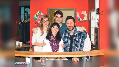 Das bisherige Team vom Jugendhaus (von links): Naima, Berna, Chris und Jan.	 (Foto: VA)