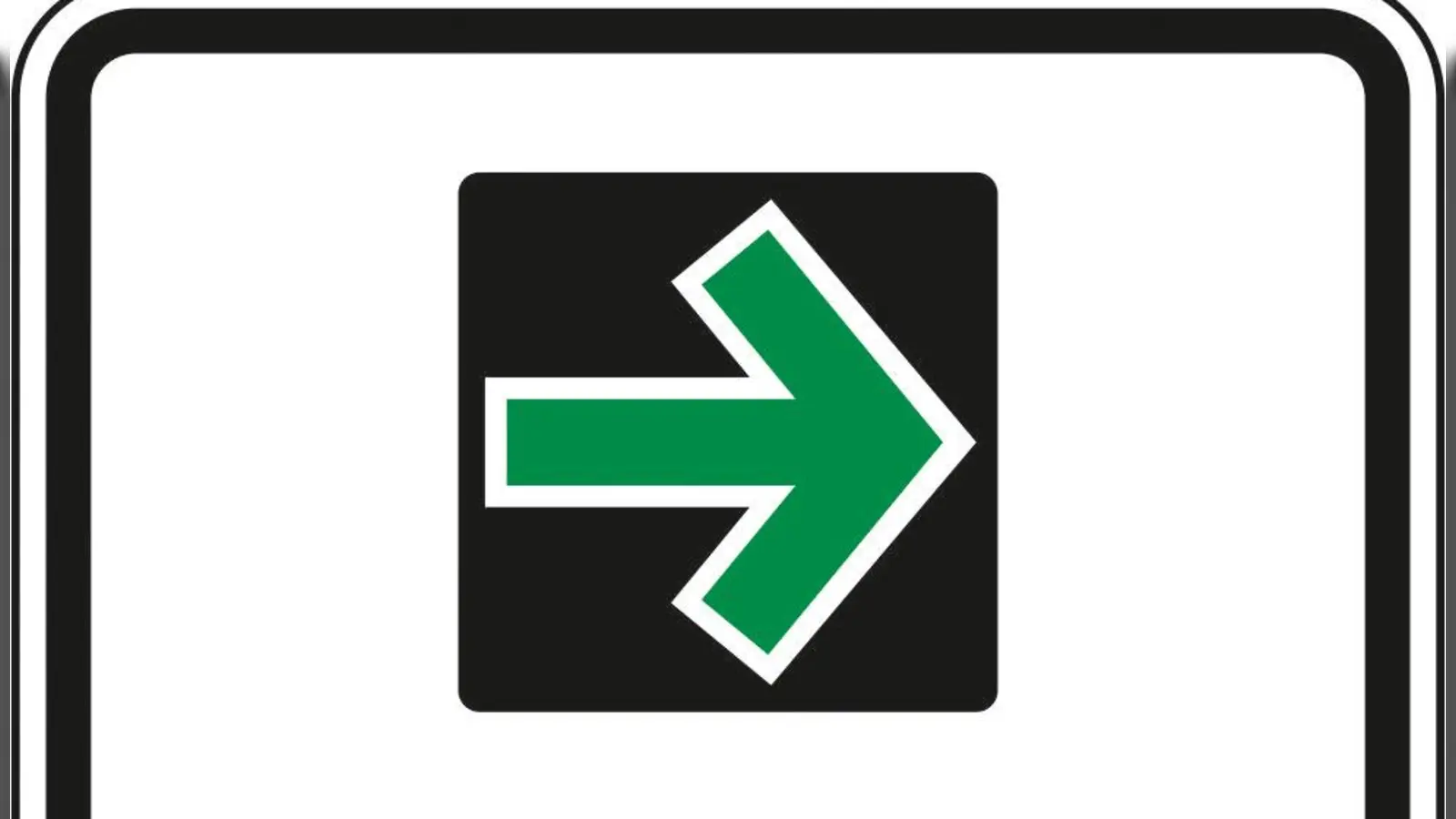 Das Verkehrszeichen „Grünpfeil nur für Radfahrer“ soll Radfahrern nun auch an mehreren Laimer Kreuzungen das Rechtsabbiegen trotz Rot erlauben.  (Foto: Auto-Medienportal.Net/BASt)