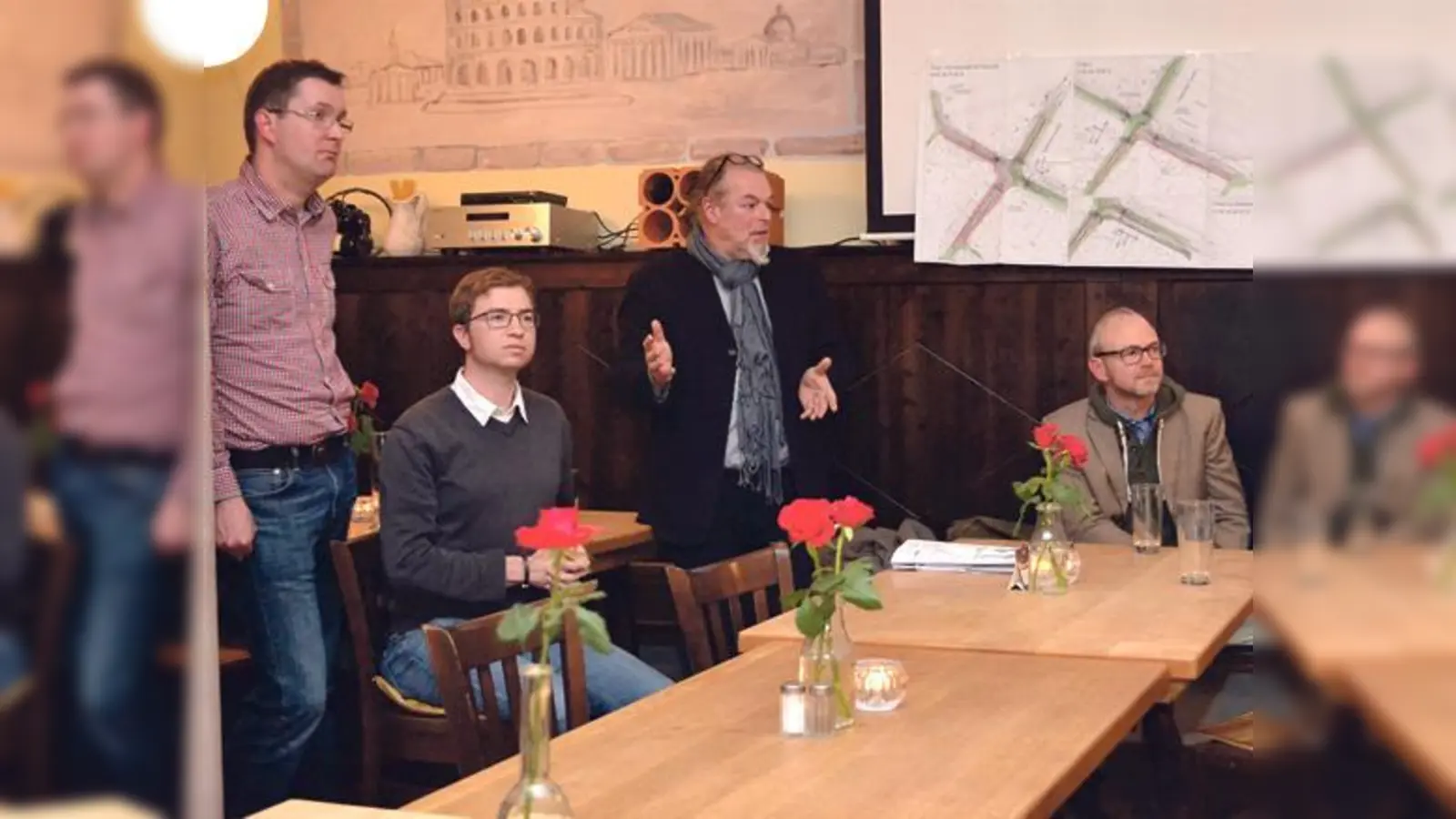 Die MVG-Vertreter  (Foto: Benedikt Winter, Florian Tröbensberger und Ulf Ball. 	Foto ar)