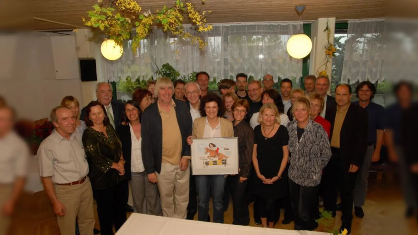 Brigitte Meier wurde von ihren Kollegen rührend verabschiedet. (Foto: Privat)