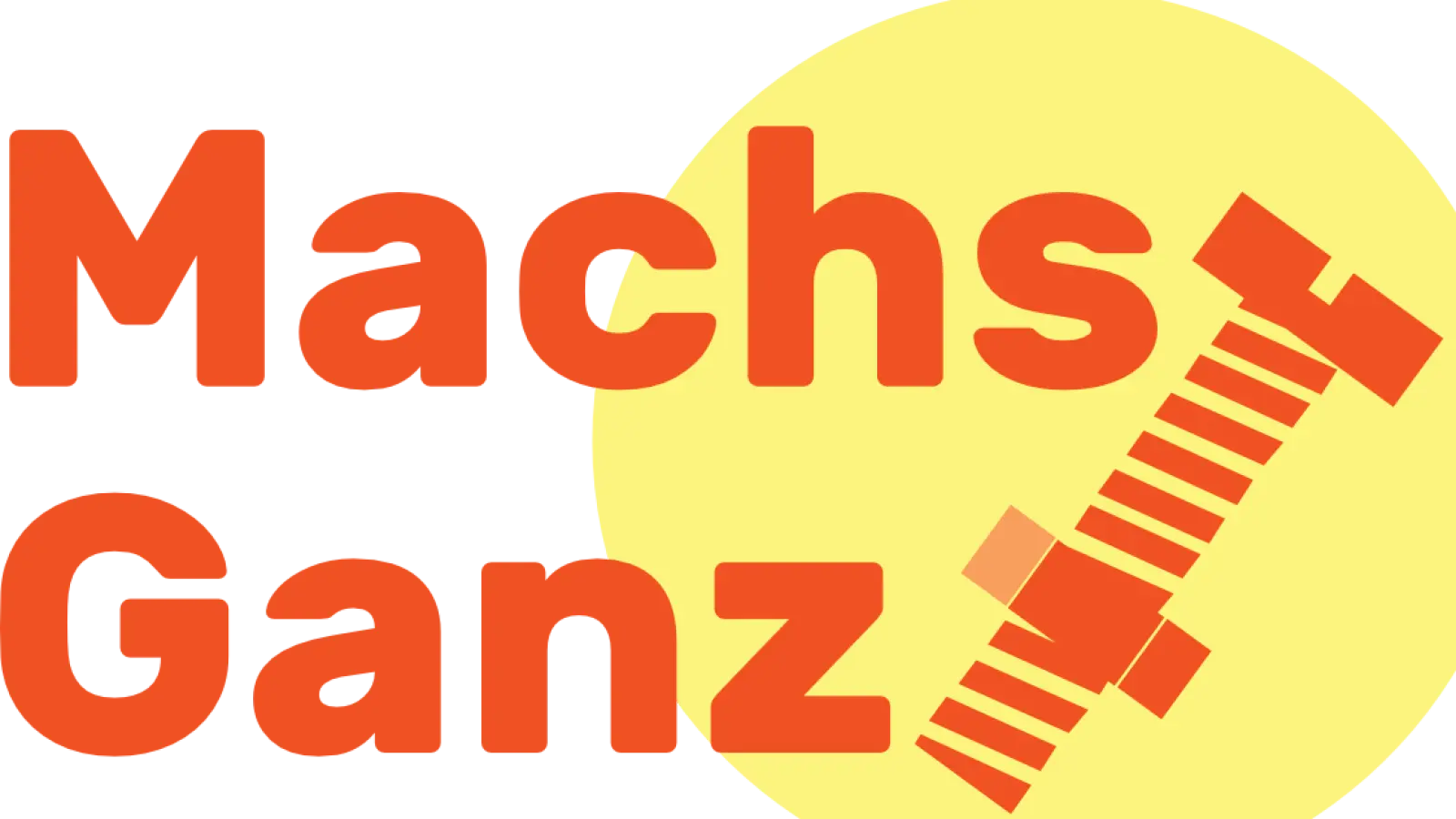 Die Inititative „MachsGanz” lädt zu einem Festival rund um Reparieren und Nachhaltigkeit ein. (Grafik: MachsGanz)