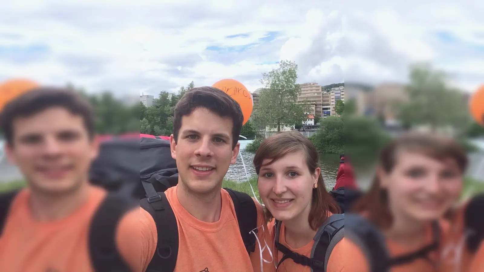 Die orangen T-Shirts sind das Markenzeichen der "Outbreaker". 2016 hat es das Team "überragenDD" mit Florian Schmidt bis nach Marseille geschafft. (Foto: Florian Schmidt)