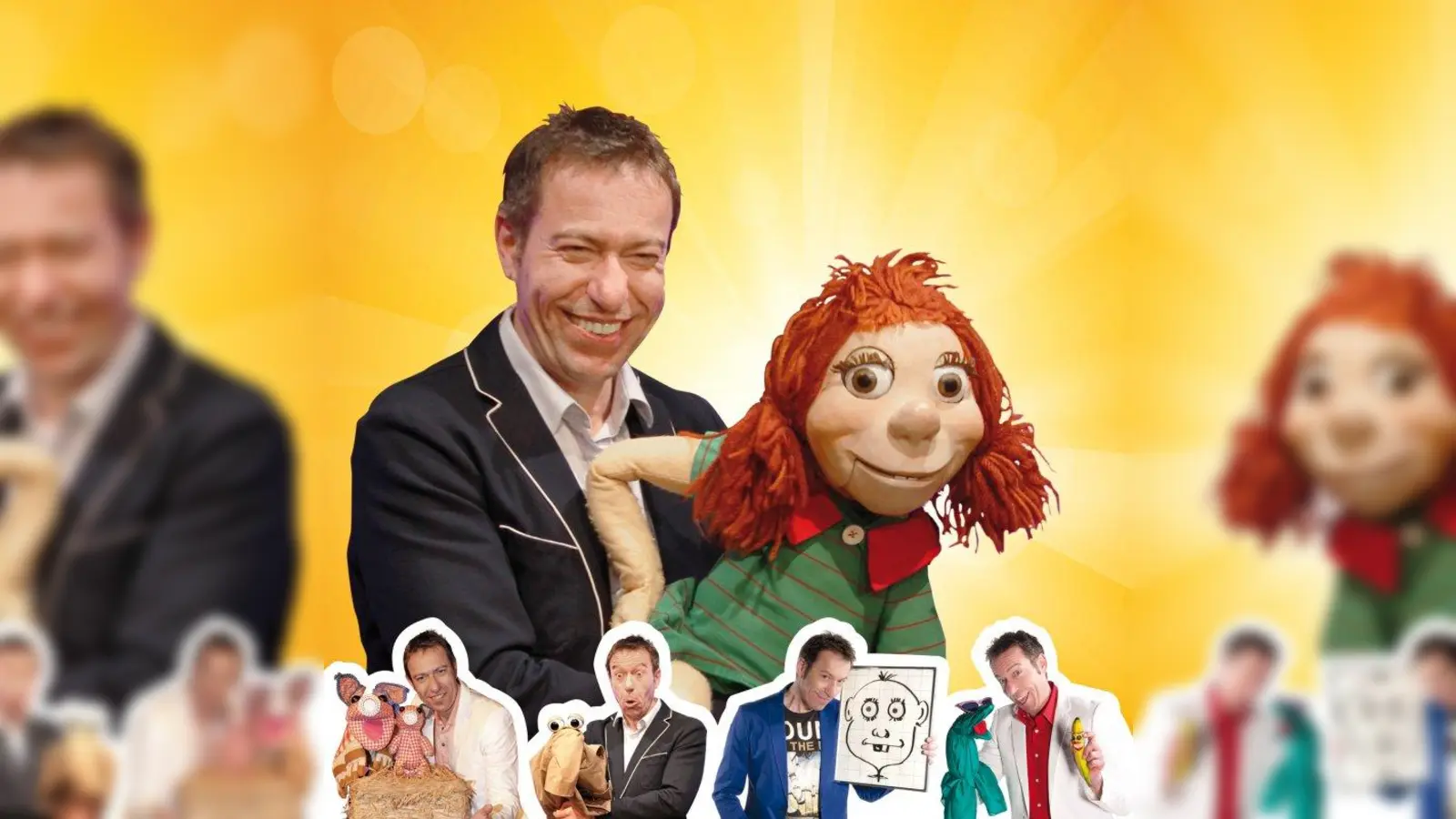 Der Herr der 30 Bauchstimmen: Peter Moreno. (Foto: Gido Heß)