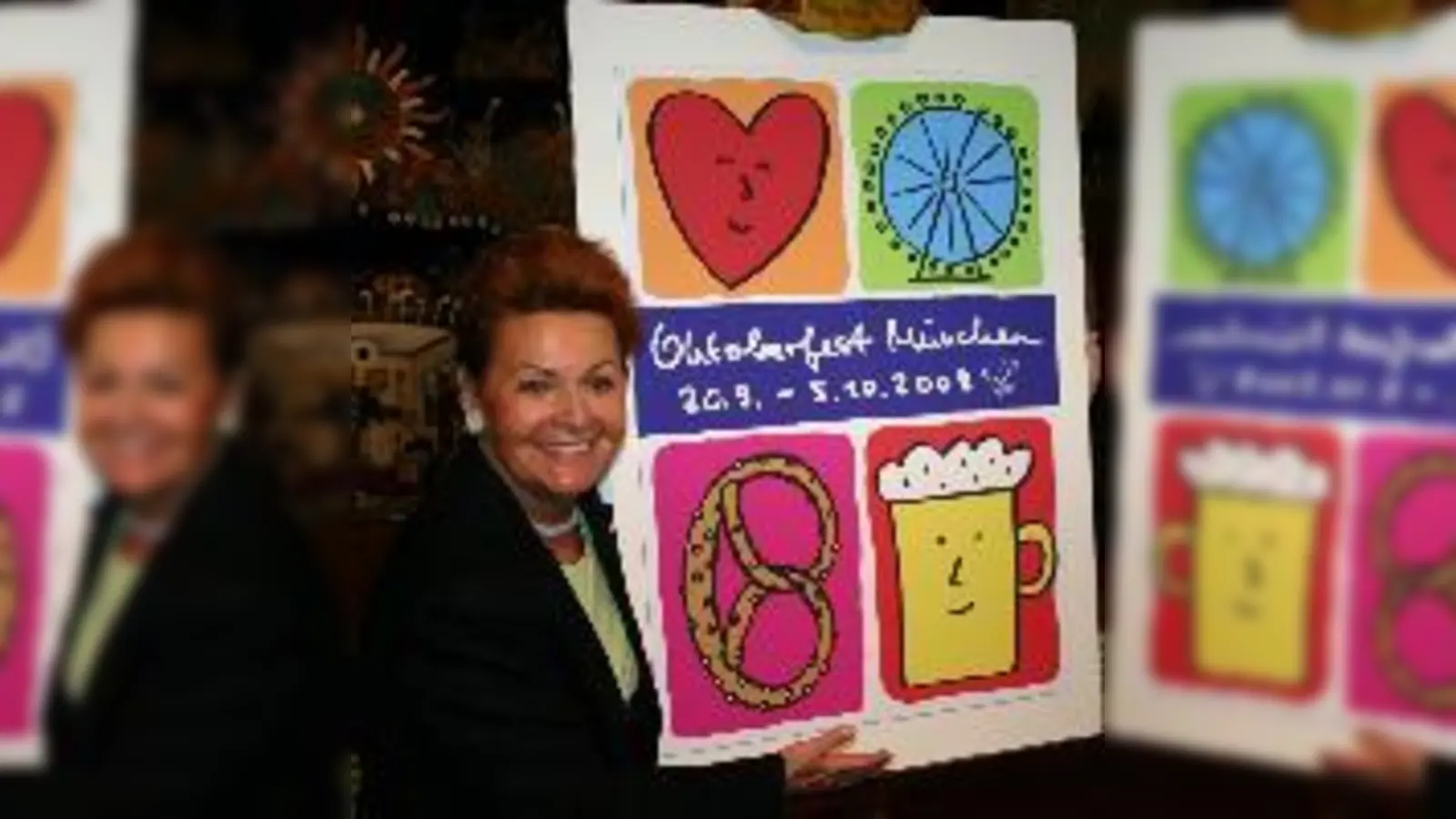 Tourismusdirektorin Dr. Gabriele Weishäupl bei der Plakatvorstellung.	 (Foto: kw)