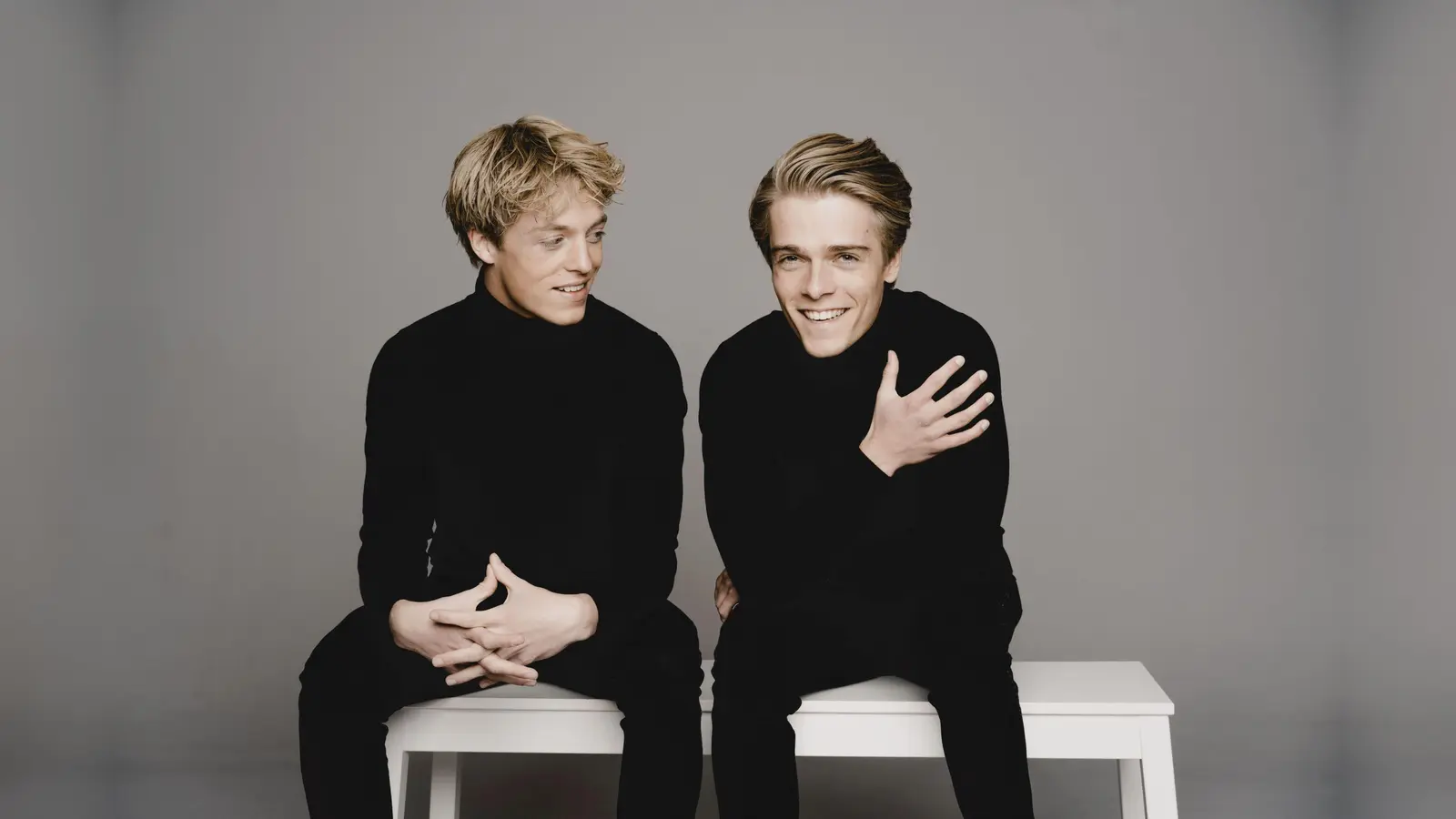 Die Brüder Lucas und Arthur Jussen werden am 9. Oktober in Grünwald spielen. Jetzt schnell Karten sichern. (Foto: Marco Borggreve)